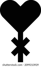Süßigkeiten, Vektorgrafik einzeln auf transparentem Hintergrund. glyph-Vektorsymbole für Konzept- oder Web-Grafiken.