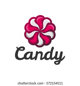 Candy Vector Logo Template