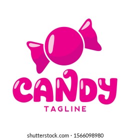Candy Vector Logo Template. Candy Shop Icon.