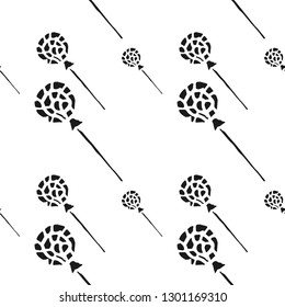 candy vector seamless pattern