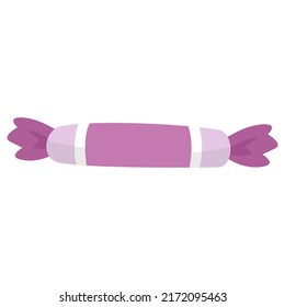 caramelos envueltos en caramelos morados largos