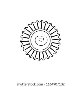 candy wrapper line icon. Element of chocolate icon for mobile concept and web apps. Thin line candy wrapper line icon can be used for web and mobile. Premium icon on white background