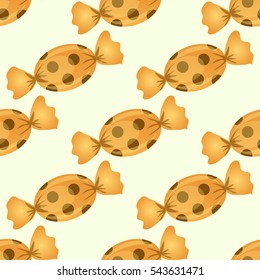 candy wrapper seamless pattern