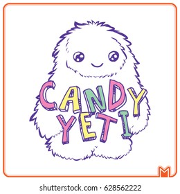 candy yeti logo