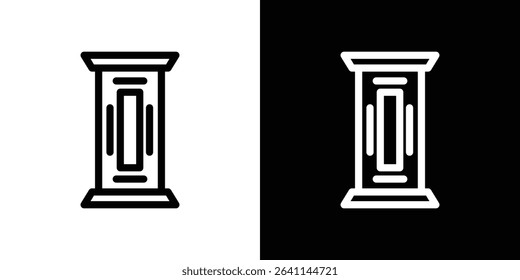 Candy-bar icon vector simple element illustration editable