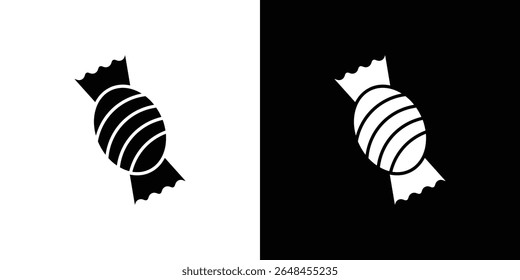 Candy-sweet icon symbol collection. Flat vector stock illustration.