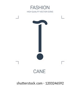cane icon. high quality filled cane icon on white background. from fashion collection flat trendy vector cane symbol. use for web and mobile