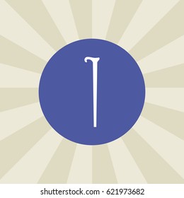 cane icon. sign design. background
