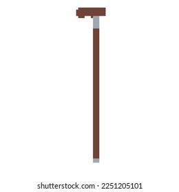 Cane.Vector illustration that is easy to edit.