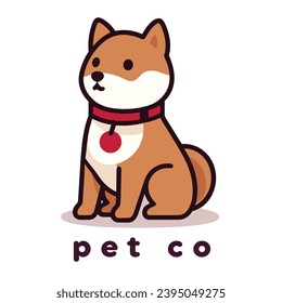 Canine Companion: Playful Dog Logo for Pet-Focused Branding