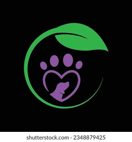 Canine head symbol. Level style. Animation of a canine face. Vector representation separated on white. Outline basic. Creature Logotype idea. Logo, symbol plan format.