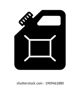 canister doodle icon on white background color editable