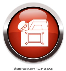 canister flat icon