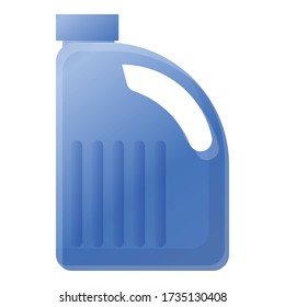 Icono del cartucho. Caricatura del icono del vector del cartucho para el diseño web aislado en fondo blanco