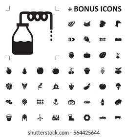 canister icon illustration isolated vector sign symbol