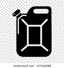 Canister icon. Simple illustration of canister vector icon for web