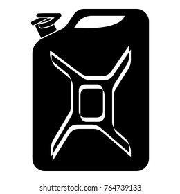 Canister icon. Simple illustration of canister vector icon for web