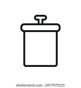 Canister icon vector design templates simple and modern