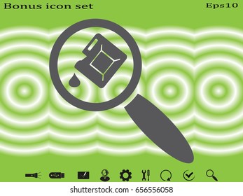canister, icon, vector illustration eps10