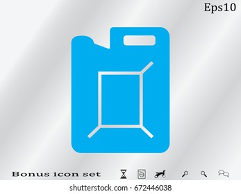 canister, icon, vector illustration eps10