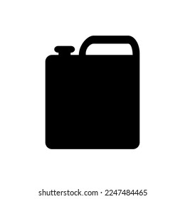 Canister icon. Vector illustration isolated on white background
