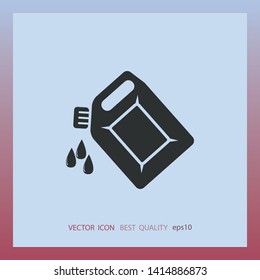 canister icon, web design element