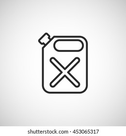 canister line icon