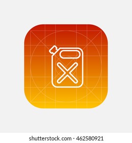 canister line icon