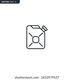 Bote, signo de estilo lineal para concepto móvil y Diseño web. Símbolo, ilustración del logotipo. Gráficos de Vector perfecto de píxeles