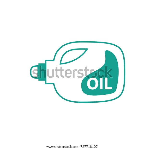 canister oil icon
vector
