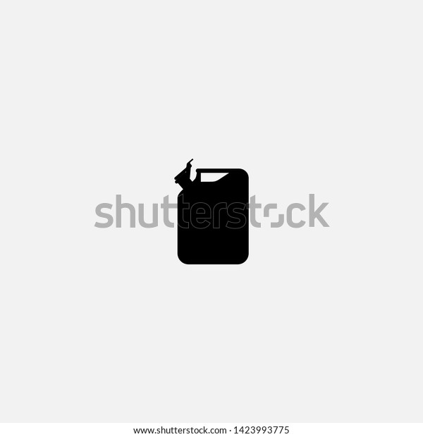 canister petrol oil\
icon sign signifier\
vector
