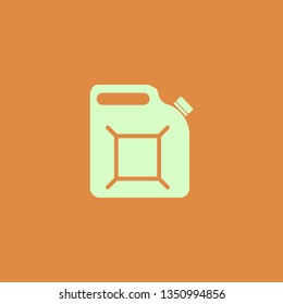 canister vector icon. flat design