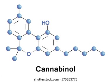 El cannabis es un cannabinoide psicoactivo débil. Las cantidades farmacológicamente relevantes se forman como metabolito del tetrahidrocannabinol 