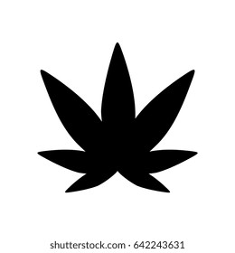 cannabis in black and white 