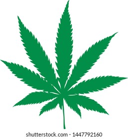 Cannabis concept design of vector.