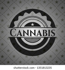 Cannabis dark emblem