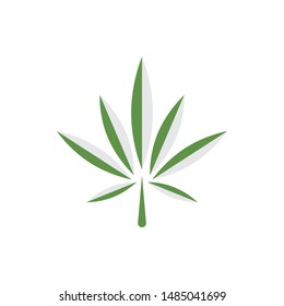 Cannabis graphic design template vector isolated illustration