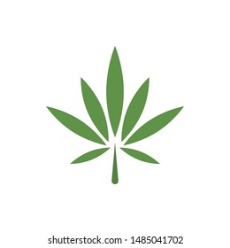 Cannabis graphic design template vector isolated illustration