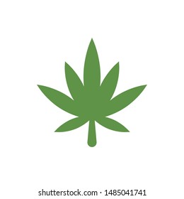 Cannabis graphic design template vector isolated illustration