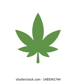 Cannabis graphic design template vector isolated illustration
