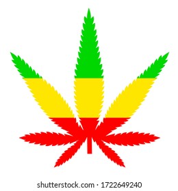 Cannabisgrafik in Vektorqualität