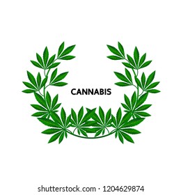 Cannabis great vector. 
