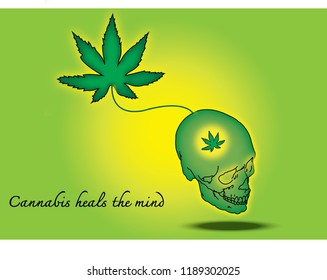 Cannabis heals the mind
