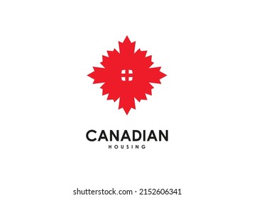 Cannabis Home Logo. Geometric Shape Cannabis Icon with Home Inside Isolated on Grey Background. Flat Design Vector Template Element