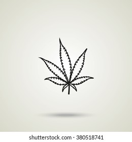 Cannabis icon.