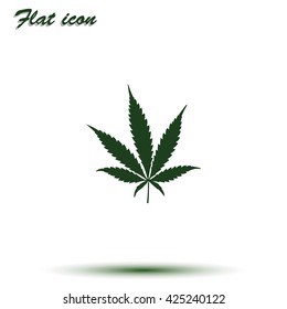 Cannabis icon.