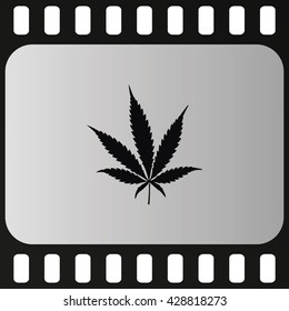 Cannabis icon.