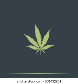 Cannabis icon.
