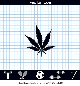 Cannabis icon.