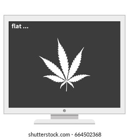 Cannabis icon.